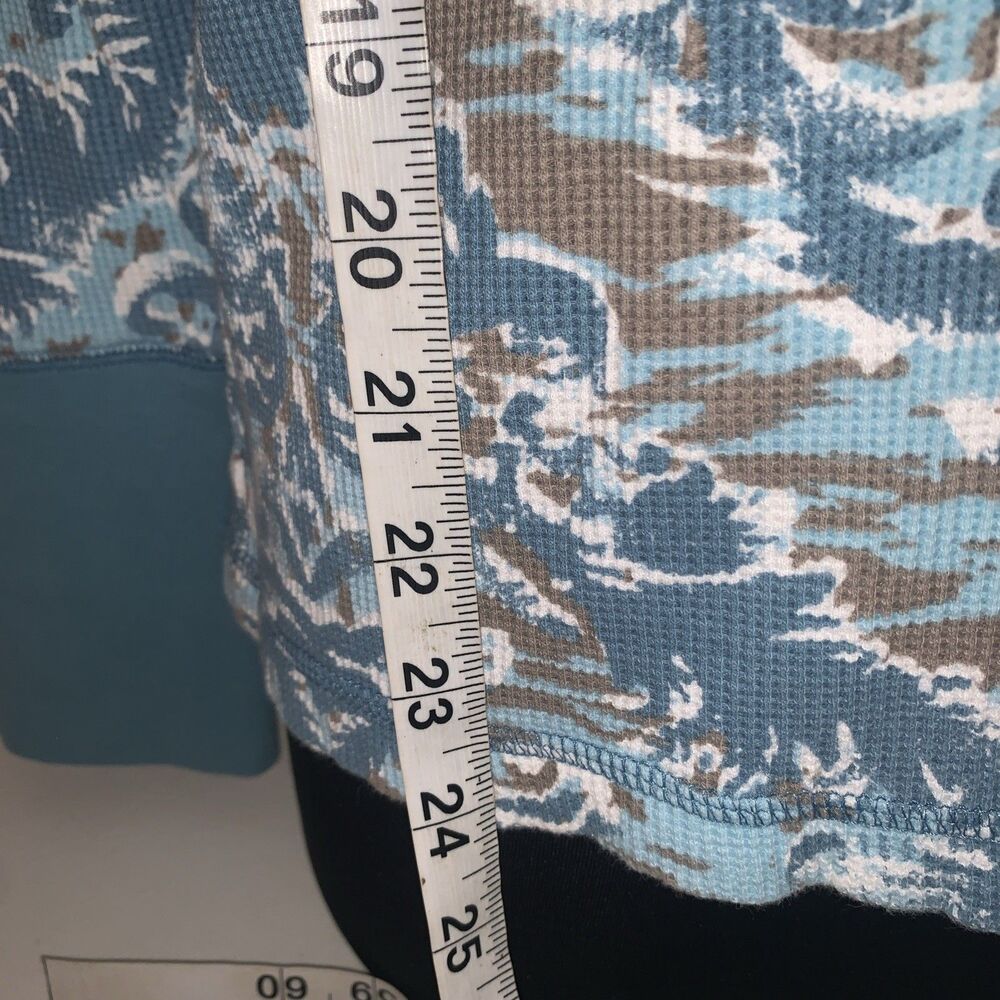 Sundance Thermal Waffle Knit Dark Turquoise Long Sleeve Women’s XL Office Casual - Picture 5 of 12
